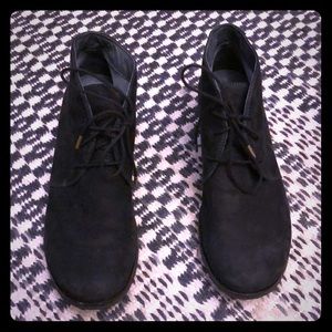 Dansko Joy Black Nubuck boots